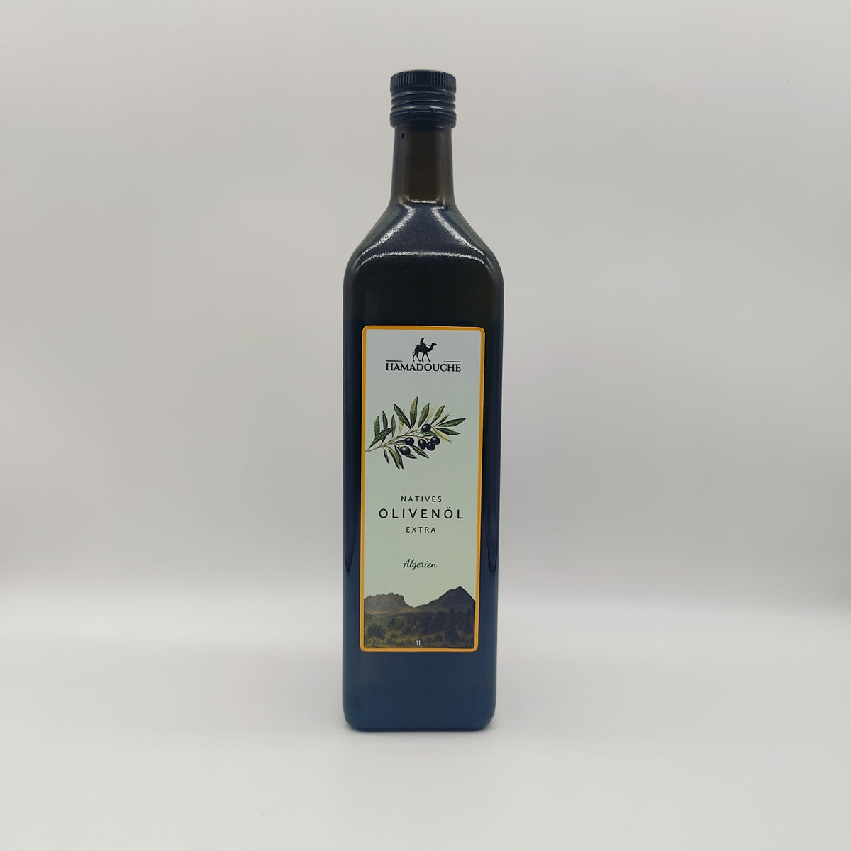 Hamadouche High-Polyphenol Natives Olivenöl Extra 1L – Kaltgepresst aus Algerien