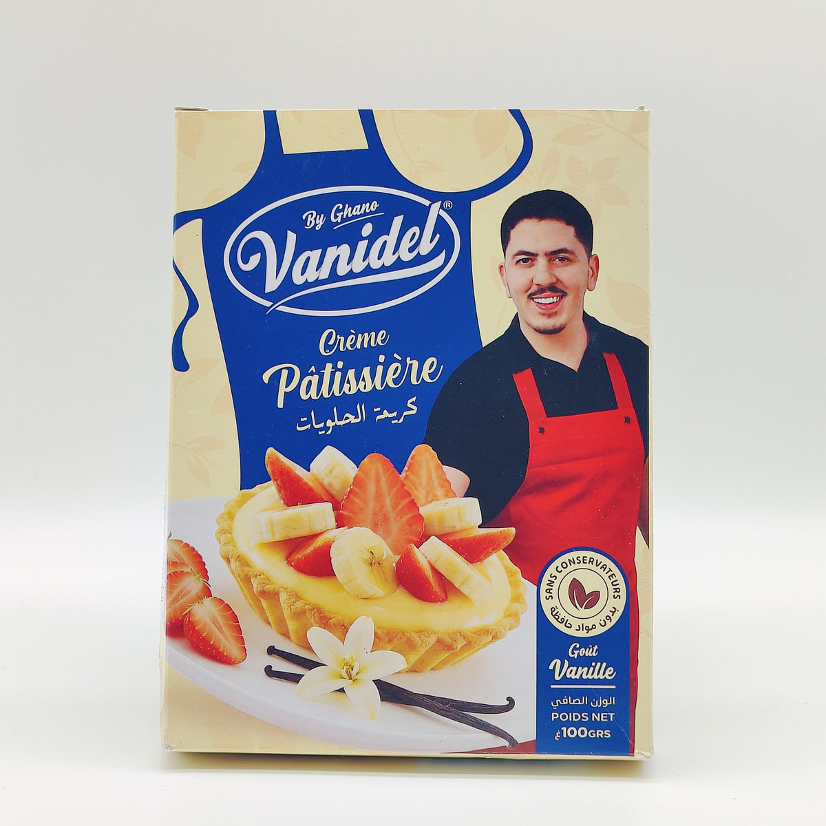 Vanidel Crème Pâtissière 100g – Konditorcreme-Mischung