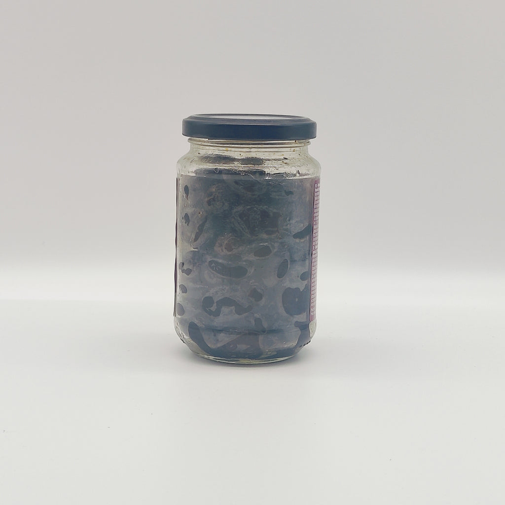 Savino Schwarze Beldi-Oliven ohne Stein 370ml – Aus Marokko