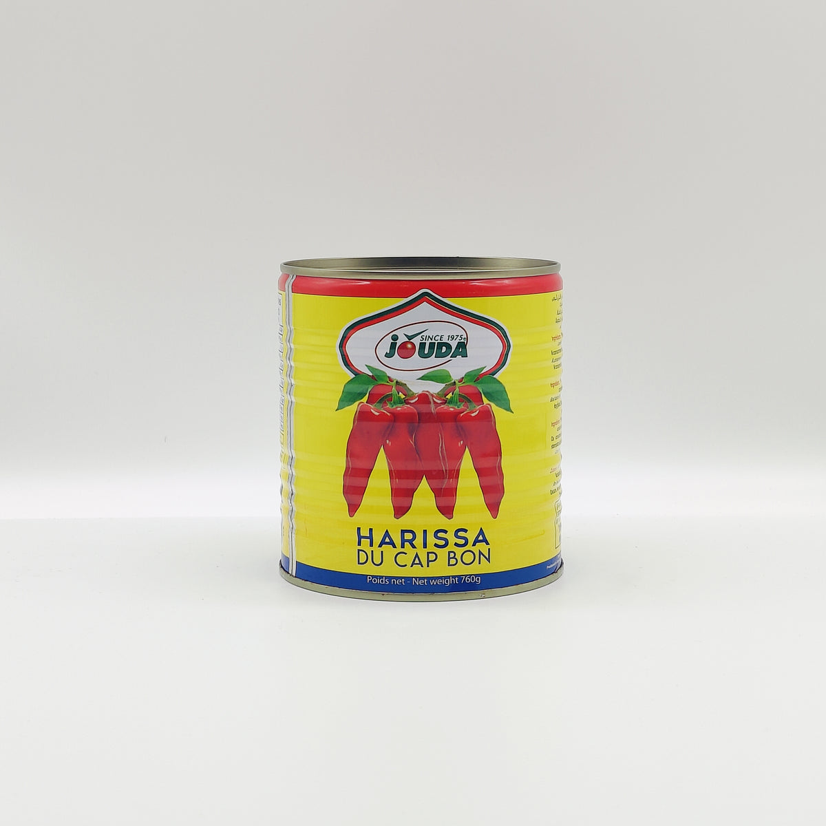 Jouda Harissa 760g – Tunesische Chilipaste, scharf