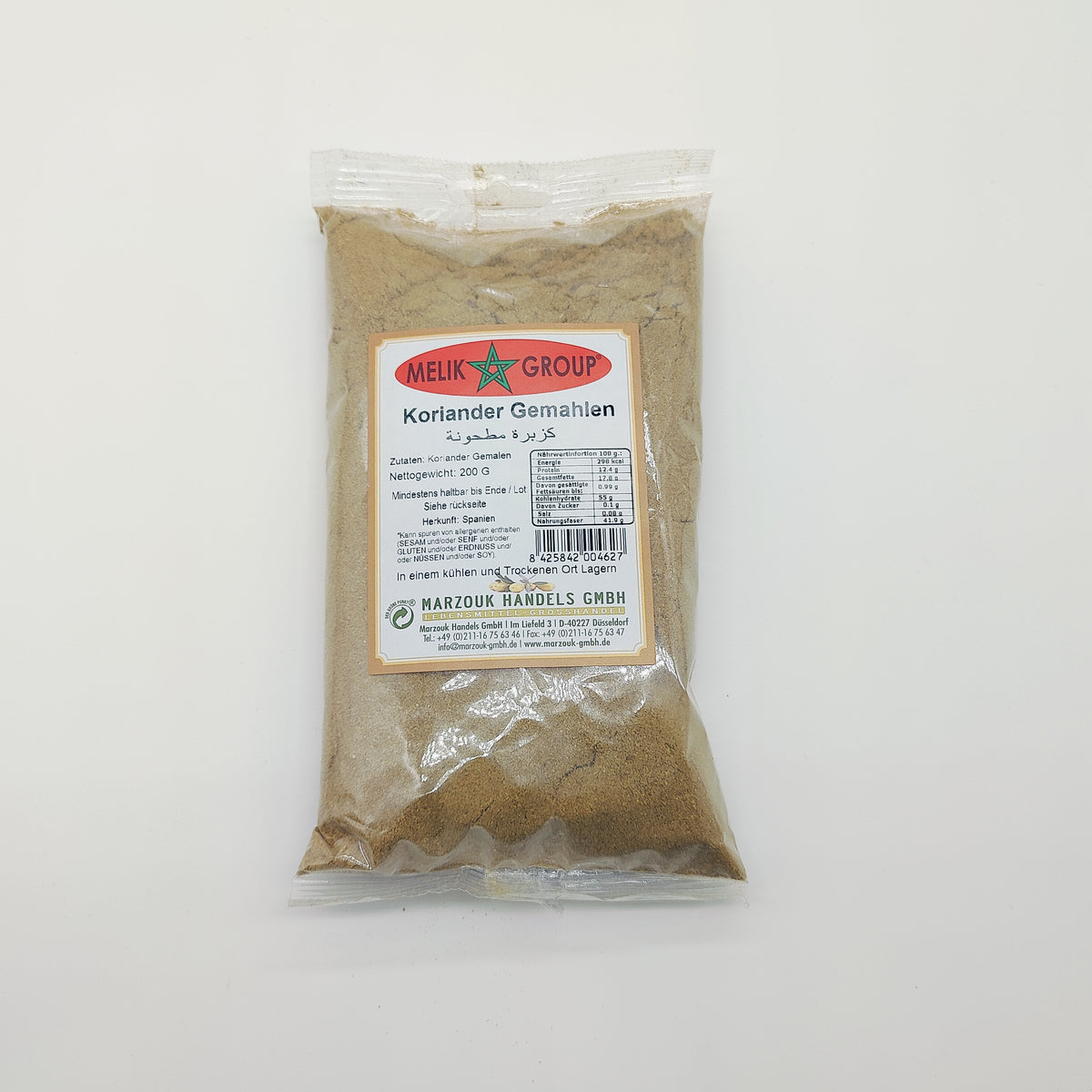Melik Group Koriander Gemahlen 200g