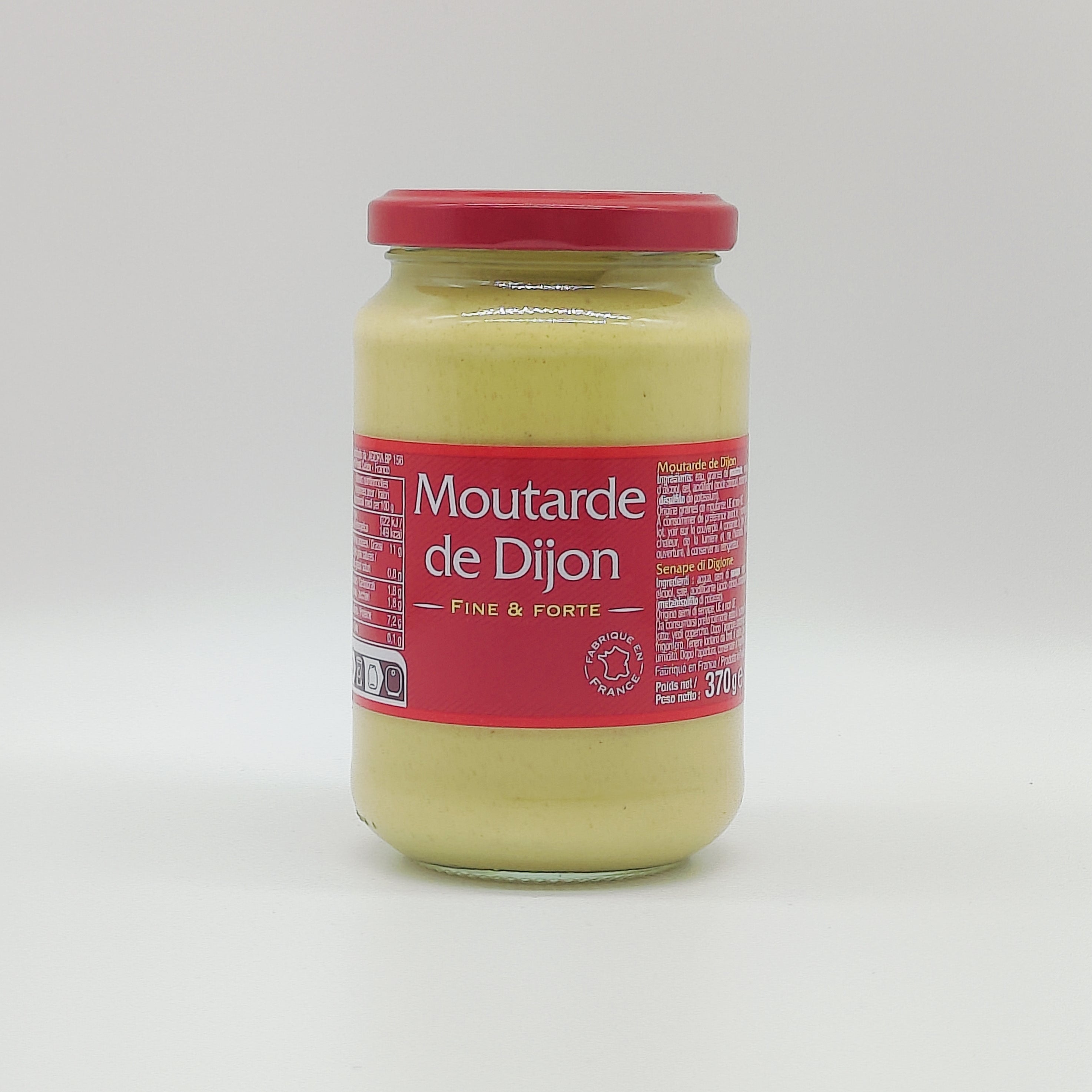 Dijon-Senf 370g – Französischer Scharfer Senf