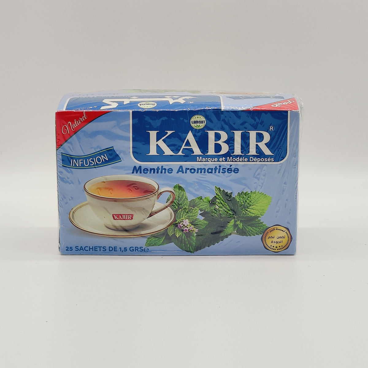 Kabir Aromatisierter Minztee – 25 Teebeutel