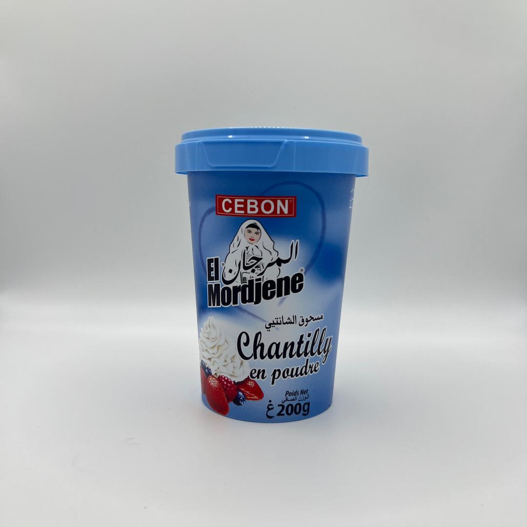 El Mordjene Chantilly en poudre – Schlagcreme-Pulver für luftige Desserts