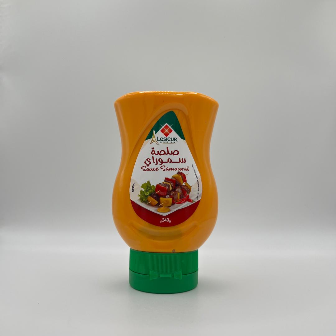 Lesieur Sauce Samouraï – Würzig-scharfe Sauce mit cremiger Textur