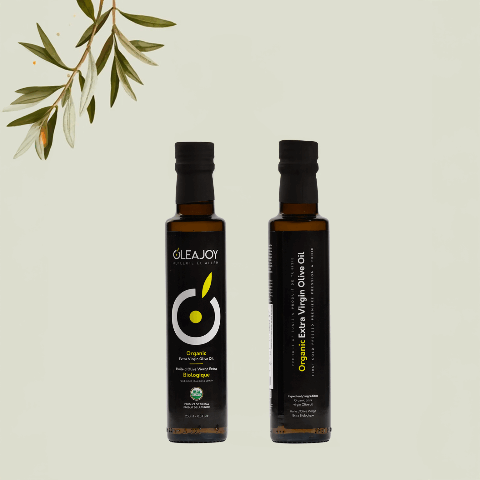 OleaJoy Organic Extra Virgin Olive Oil 250ml